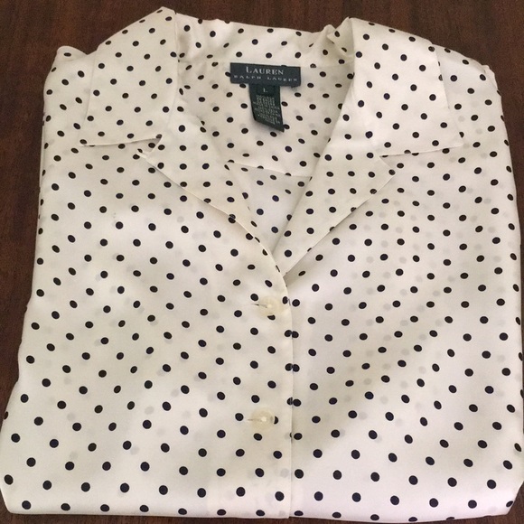 Lauren Ralph Lauren Tops - NWOT Lauren Ralph Lauren Silk Blouse